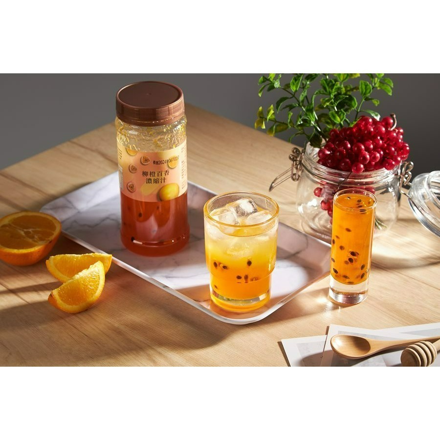 柳橙百香濃縮汁(600g/瓶)-細節圖8
