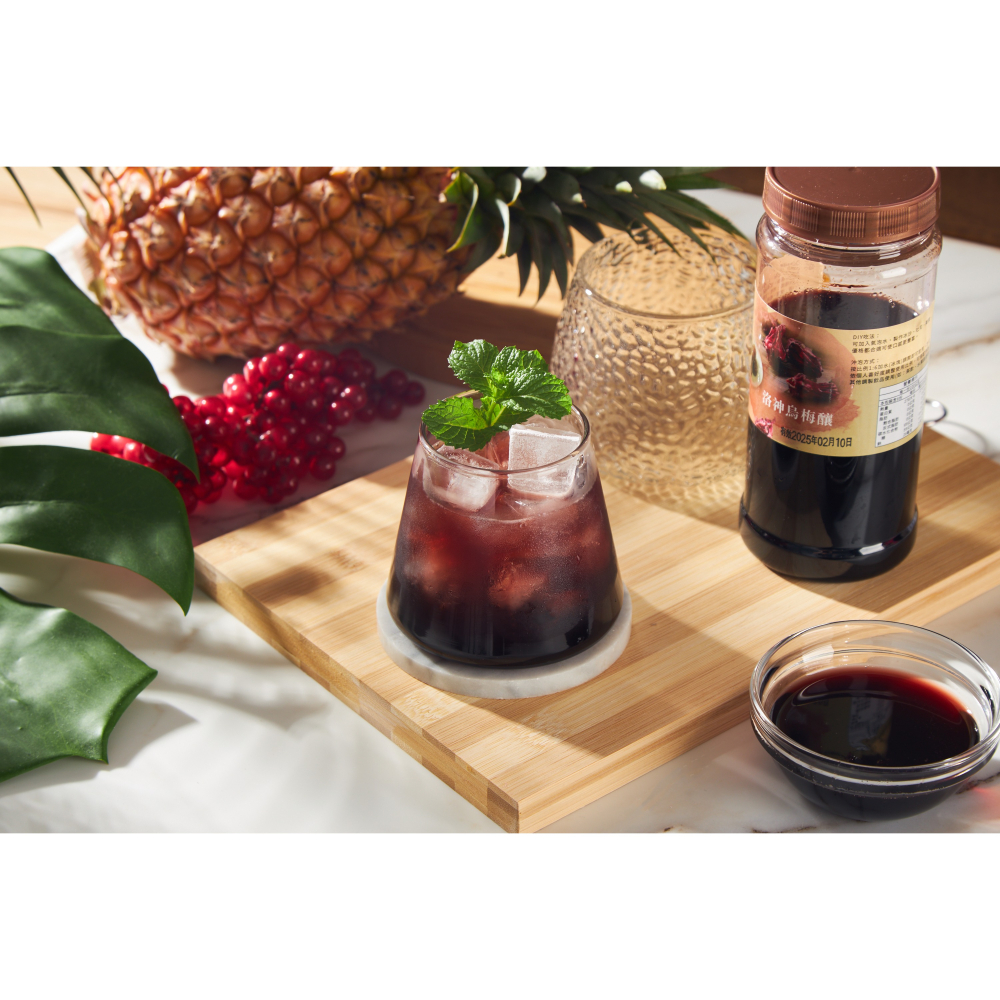 洛神花烏梅釀(600g/瓶)-細節圖6