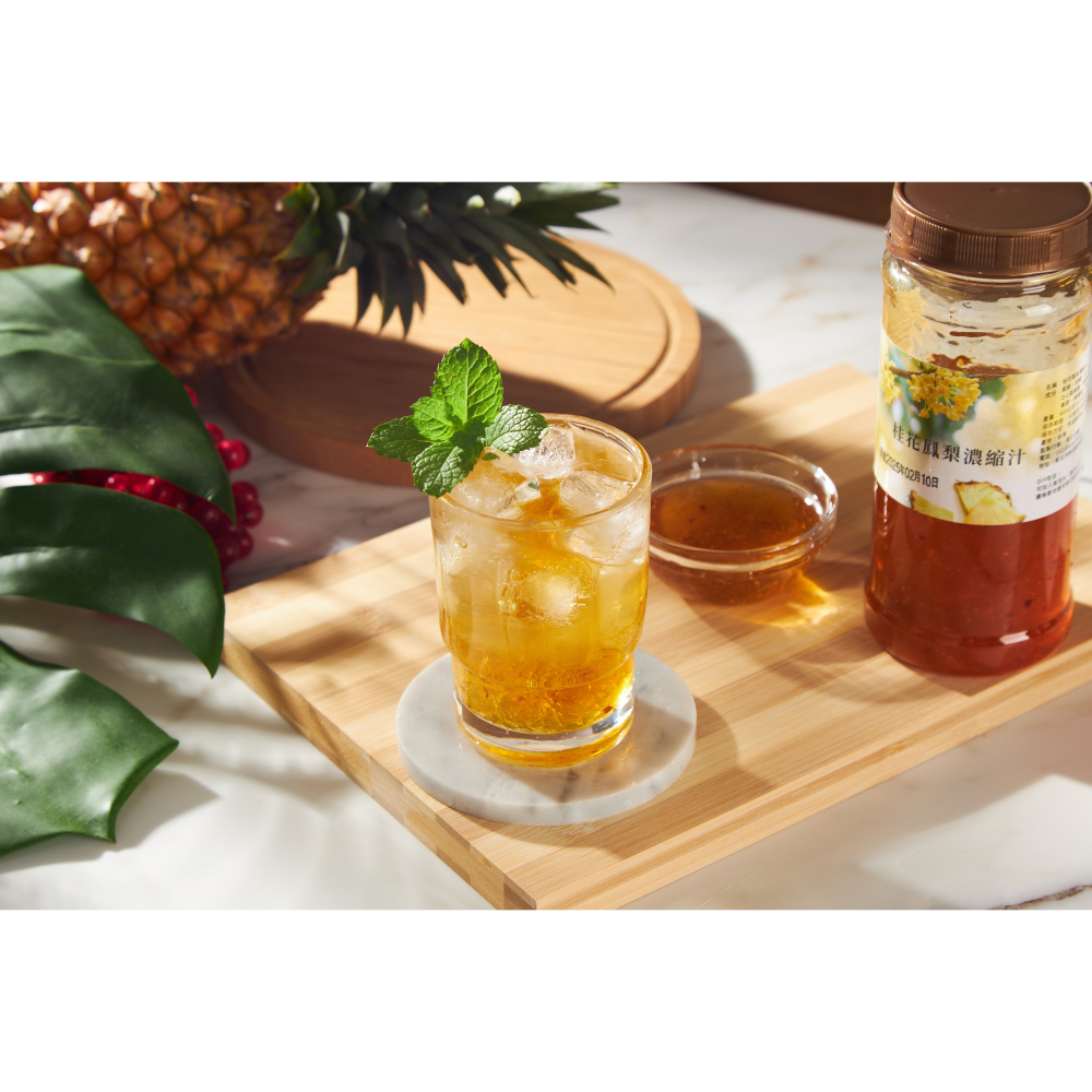 桂花鳳梨濃縮汁(600g/瓶)-細節圖3