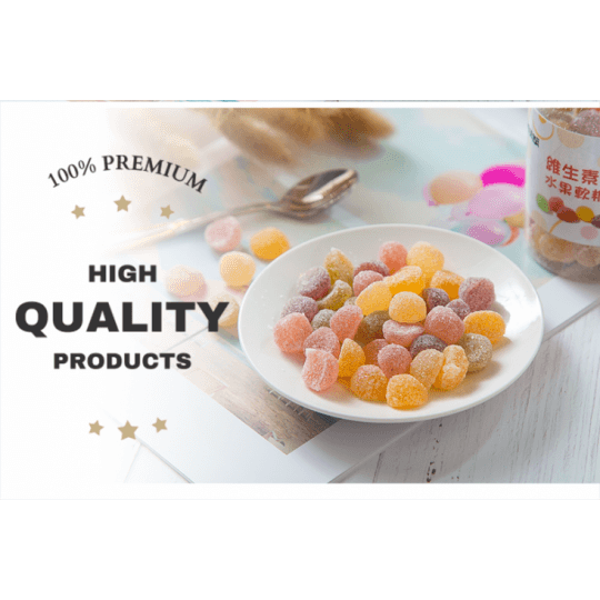 維生素C酸甜水果軟糖(200g/瓶)-細節圖3