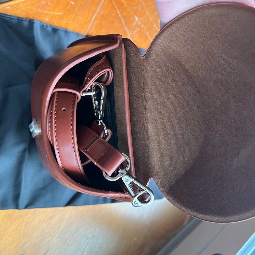 Kangol馬鞍包 硬殼側背包-細節圖4