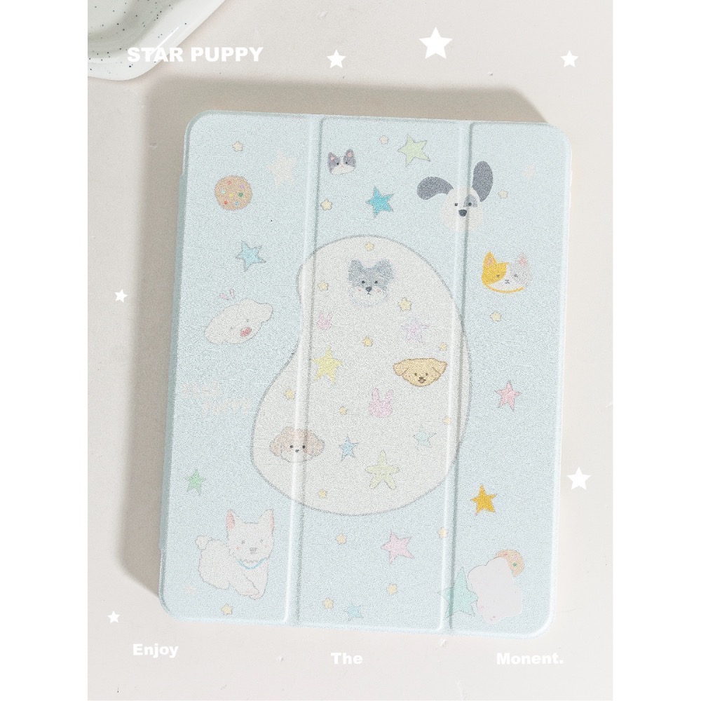 狗勾藍星—ipad平板電腦保護殼-細節圖3