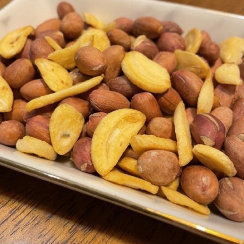 炒花生 鹽炒花生 熟花生 九號花生 手工炒花生 直接吃 蒜片花生-細節圖5