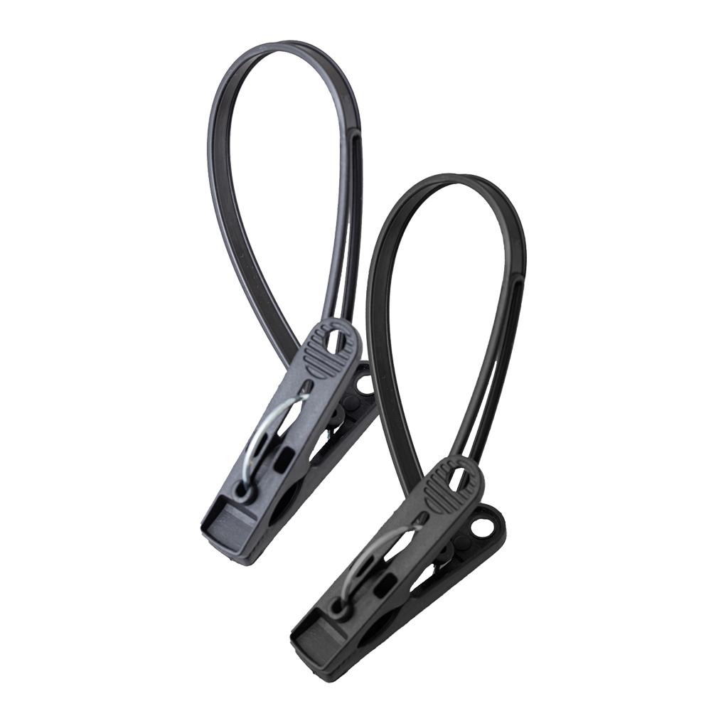 UdiLife 生活大師  墨墨/12入附繩衣夾  曬衣夾 衣夾附繩 套環衣夾 防風曬衣夾 帶衣夾 襪夾-細節圖2