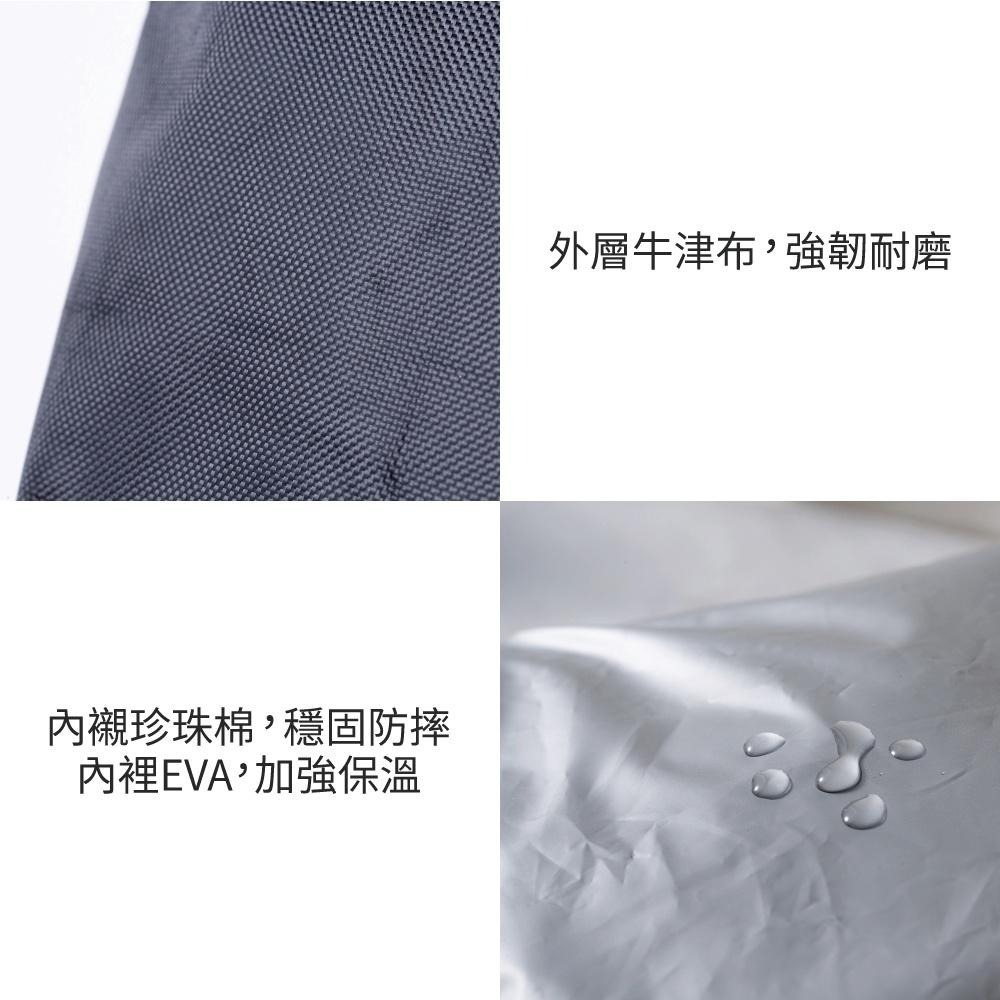 58黑潮 小四方 保溫保冷袋 保冰袋 保鮮 野餐袋 便當袋 提式 PEVA-細節圖5