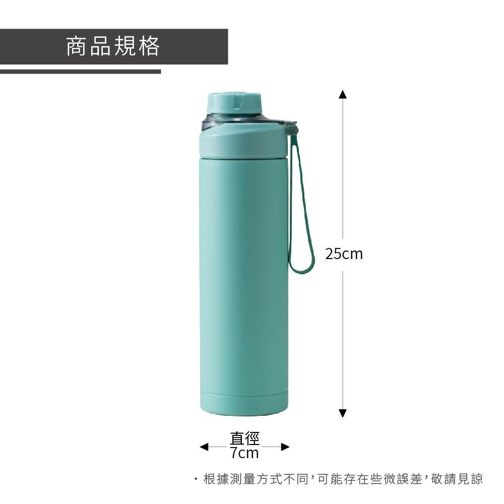 UdiLife 生活大師  樂司 304不鏽鋼 帶勁運動保溫瓶 650ml 不鏽鋼保溫杯-細節圖8