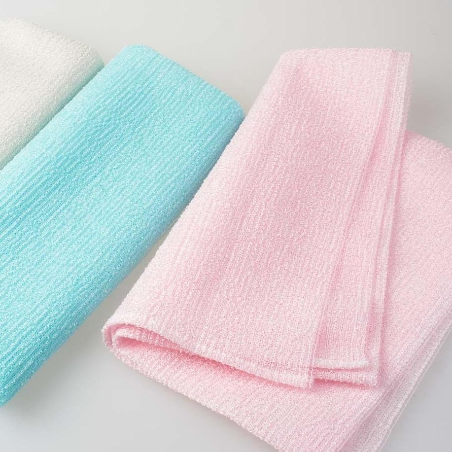 MIT台灣製造 絹之美人沐浴巾3枚入 洗澡巾 搓澡巾 起泡巾-細節圖2