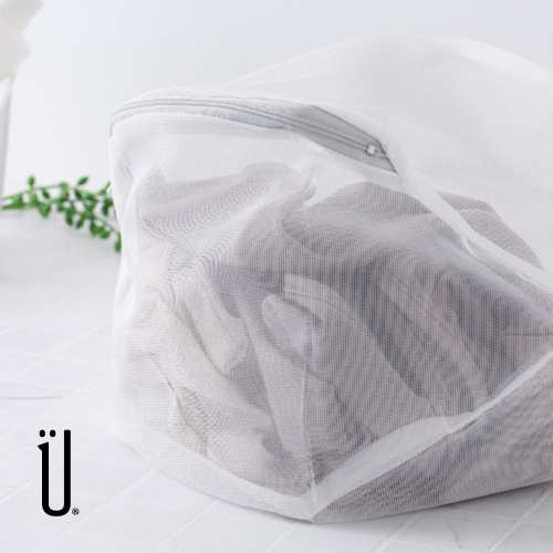 UdiLife 生活大師 純淨無染細網圓型洗衣袋直35cm