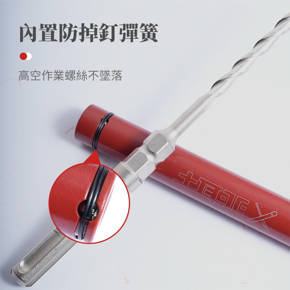 土耳門 宅水電 抗．藍波釘鑽兼鎖 水泥鑽頭 膨脹螺絲 四溝 鑽尾 藍波釘 水泥螺絲 快速釘 六角螺絲 水泥釘 小朋哥-細節圖4