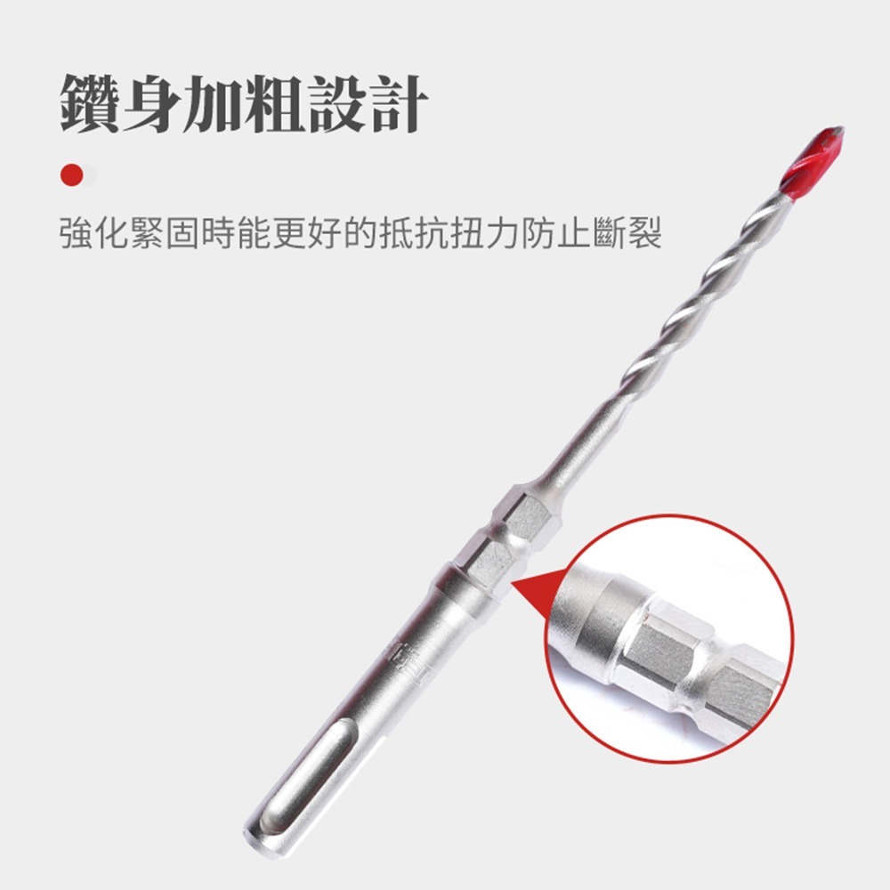 土耳門 宅水電 抗．藍波釘鑽兼鎖 水泥鑽頭 膨脹螺絲 四溝 鑽尾 藍波釘 水泥螺絲 快速釘 六角螺絲 水泥釘 小朋哥-細節圖5