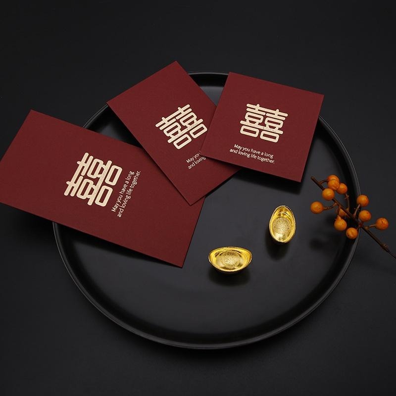 🇹🇼*辰軒百貨*現貨*2022新款喜字創意紅包袋-細節圖3