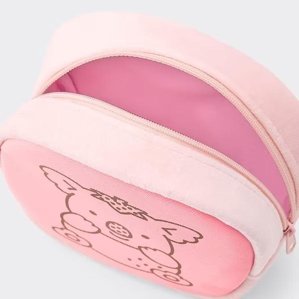 日本購入 全新 GU 聯名 小熊餅乾 小包 收納包 化妝包-細節圖2