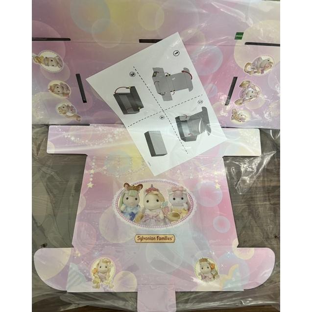 全新 正版 森林家族 美髮沙龍小馬 收納盒 紙箱 紙盒-細節圖3