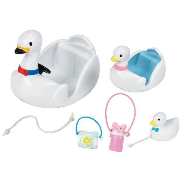 日本直送 全新 正版 森林家族 會員限定 天鵝船(不含人偶) 官網限定-細節圖2