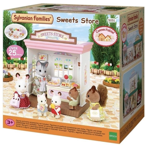 全新 正版 森林家族 絕版 森林甜點小屋 糖果店