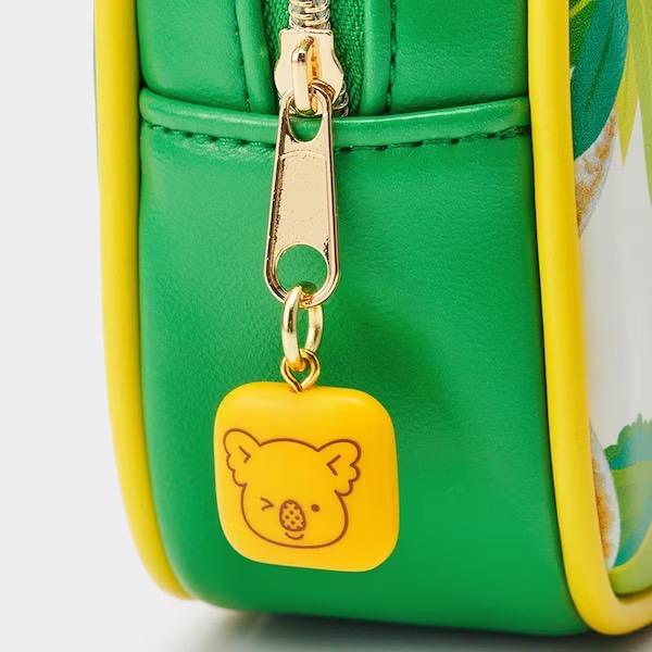 日本購入 全新 GU 聯名 小熊餅乾 小包 收納包 化妝包-細節圖4