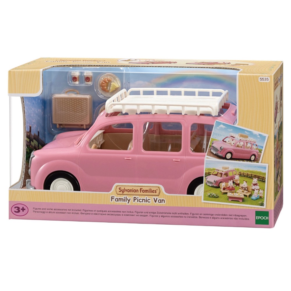 全新 正版 森林家族 家庭露營車-細節圖3