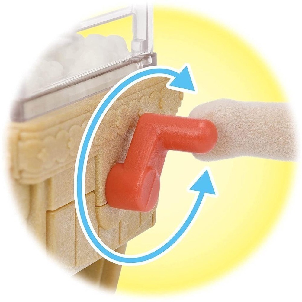 全新 正版 森林家族 綿羊媽媽爆米花車 爆米花販賣車 爆米花-細節圖5