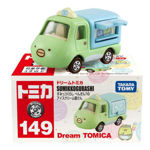 全新 正版 TOMICA 多美小汽車 No.149 角落生物 企鵝冰淇淋餐車