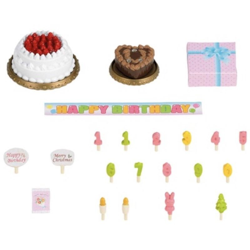 日本直送 全新正版 森林家族 生日蛋糕 生日派對 蛋糕組-細節圖2