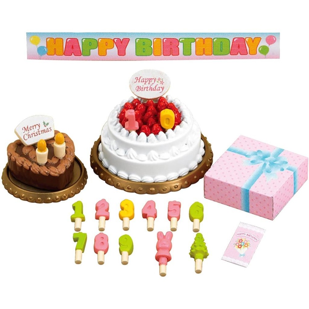 日本直送 全新正版 森林家族 生日蛋糕 生日派對 蛋糕組-細節圖3