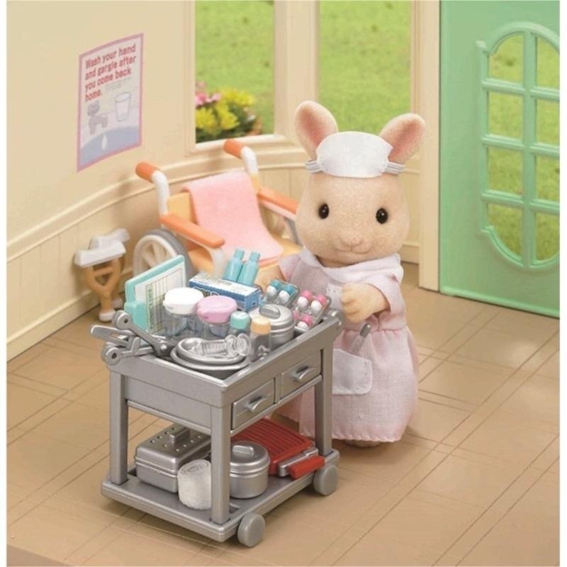 全新 正版 森林家族 可可兔 護士組-細節圖3