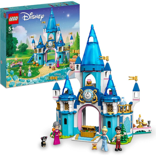 [全新未拆現貨]正版 樂高 Lego 43206 灰姑娘與白馬王子的城堡 Disney 公主