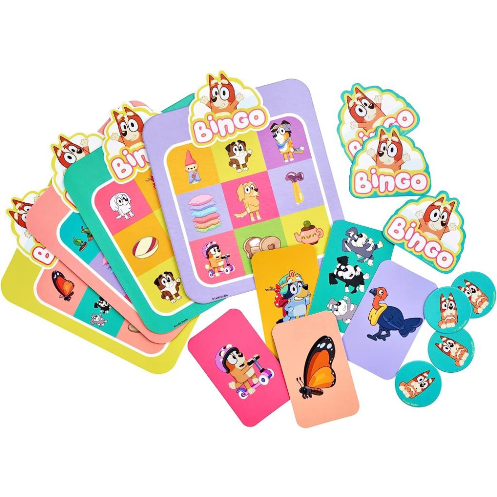 [全新在台現貨] 妙妙犬布麗 bluey Bingo 賓果遊戲 賓果 桌遊 配對遊戲-細節圖4