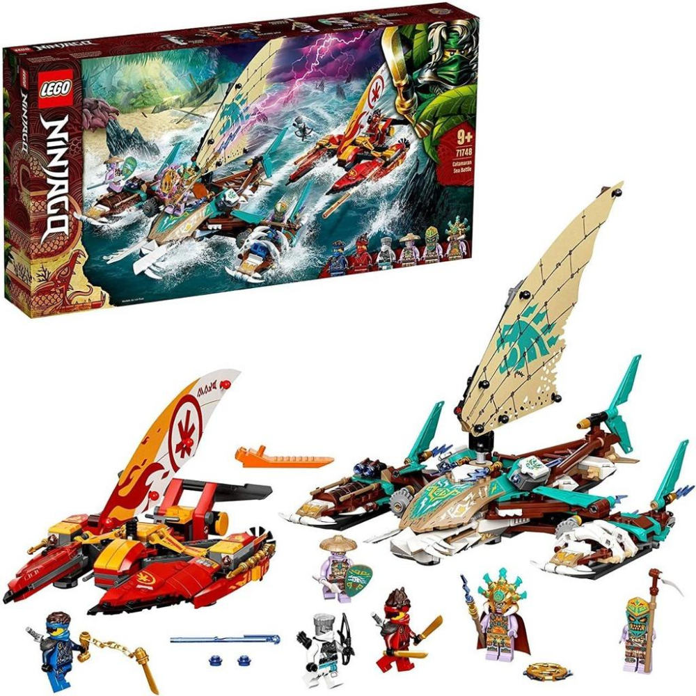 [全新未拆現貨]正版 樂高 Lego 71748 雙體船海上大戰 Ninjago 忍者系列