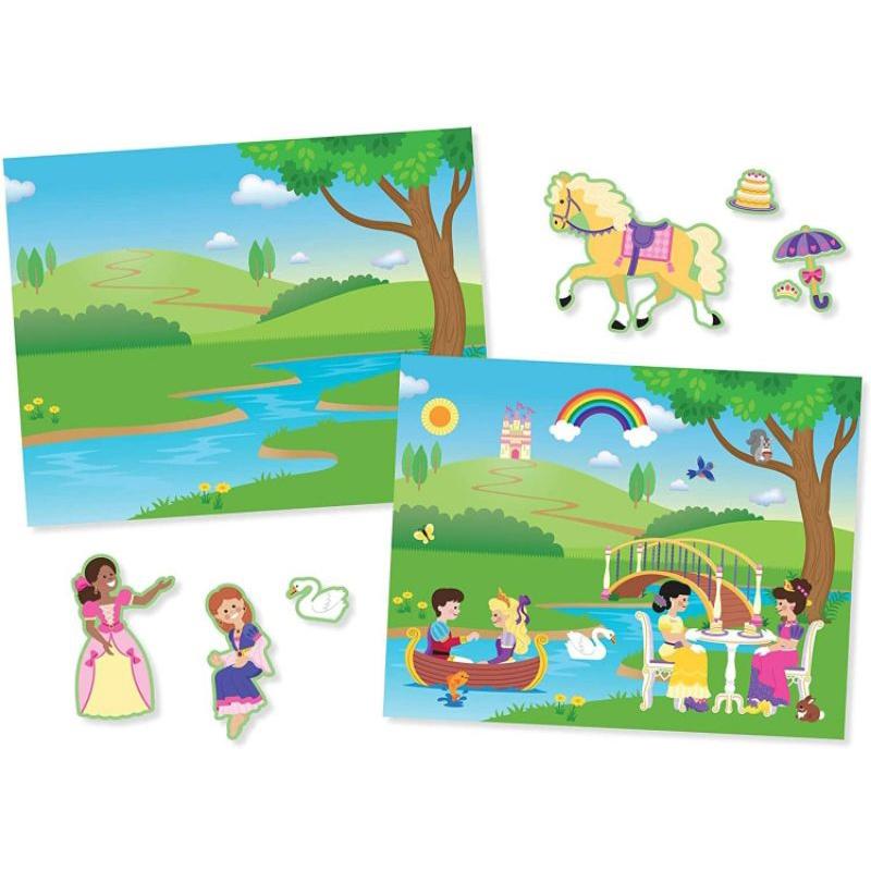 [全新未拆現貨]美國 Melissa & Doug 瑪莉莎 4入一組 可重複貼貼紙書 N次貼 靜電貼紙 遊戲書 貼紙書-細節圖2