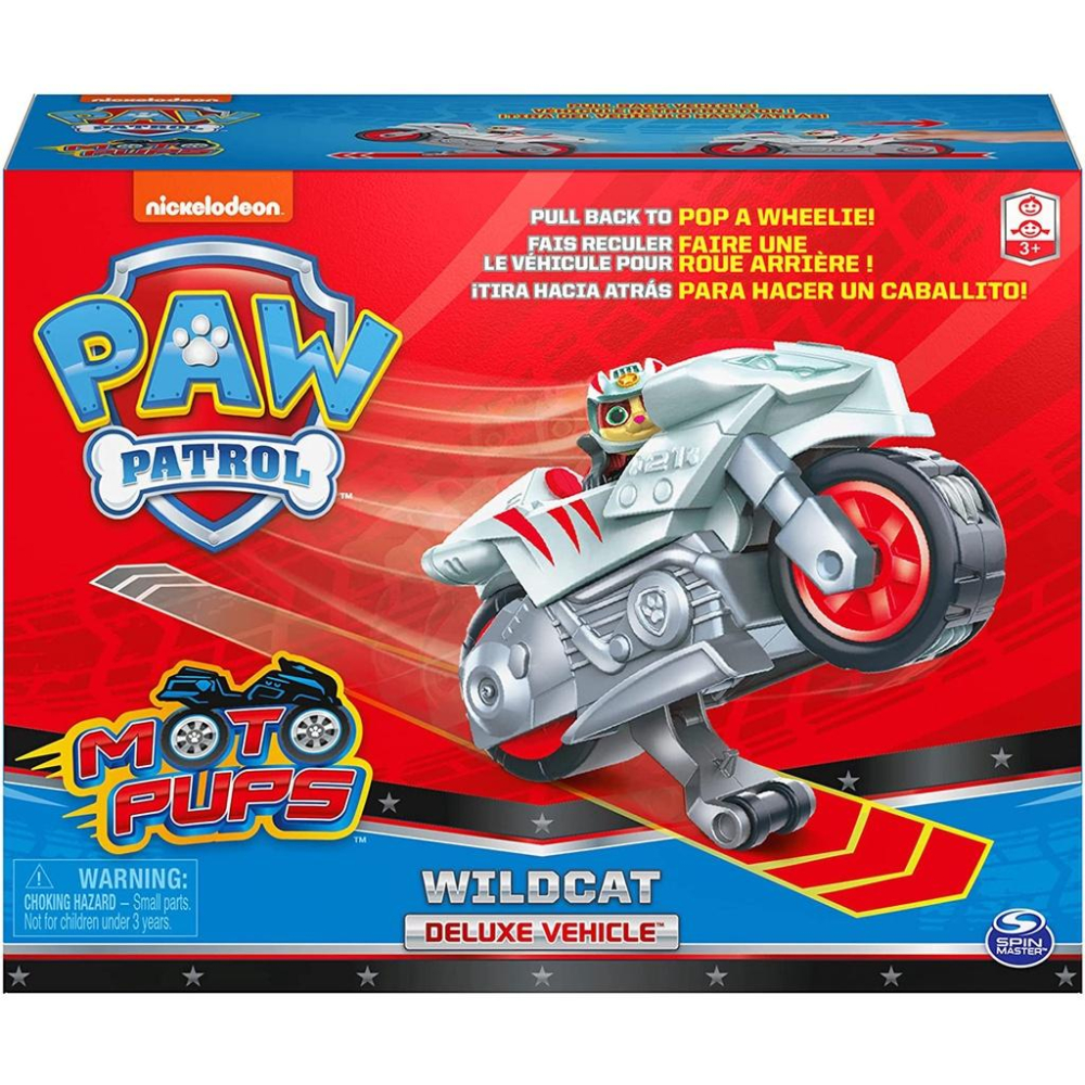 [全新現貨] 美國 Paw Patrol 汪汪隊立大功 狗狗機動隊豪華重機 豪華重機 摩托車 回力車 迴力車 野貓款-細節圖6