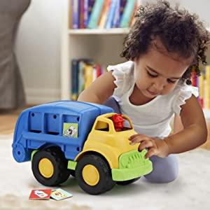 [全新未拆現貨] 美國製造 Green Toys 迪士尼 米老鼠 回收車 垃圾車 兒童玩具車-細節圖2