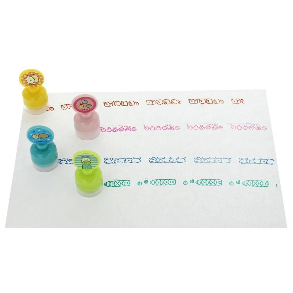 [全新在台現貨]日本 San-X 角落生物 滾輪印章 角落小夥伴-細節圖2