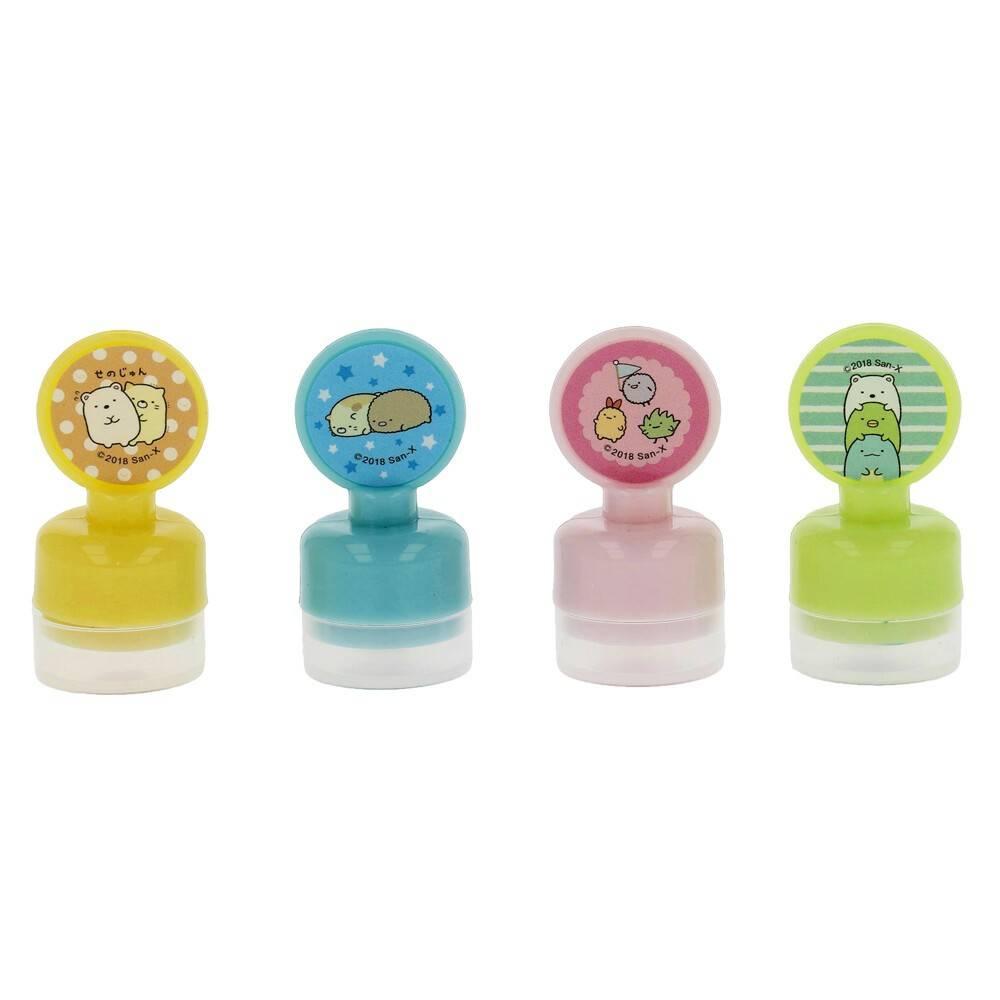 [全新在台現貨]日本 San-X 角落生物 滾輪印章 角落小夥伴-細節圖3