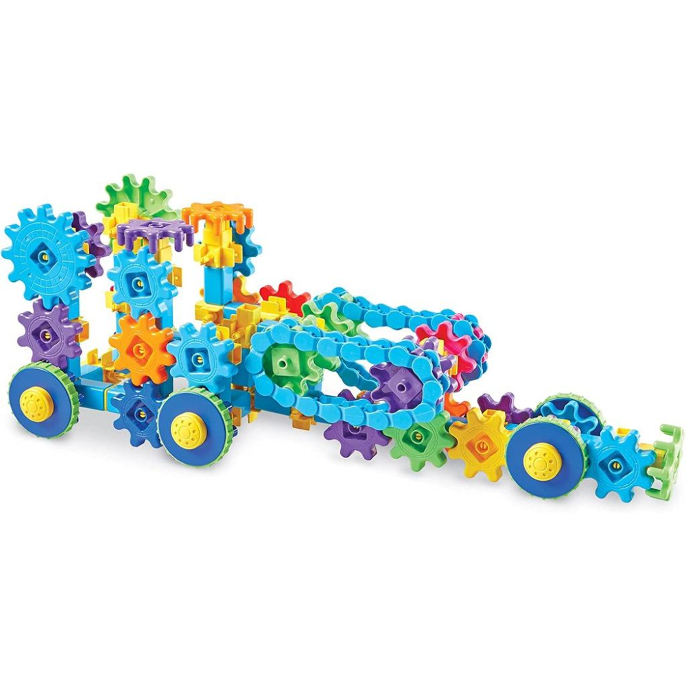 [全新未拆現貨]美國 Learning Resources 教學資源 轉轉齒輪建構系列 235pc 工程組  STEAM-細節圖9