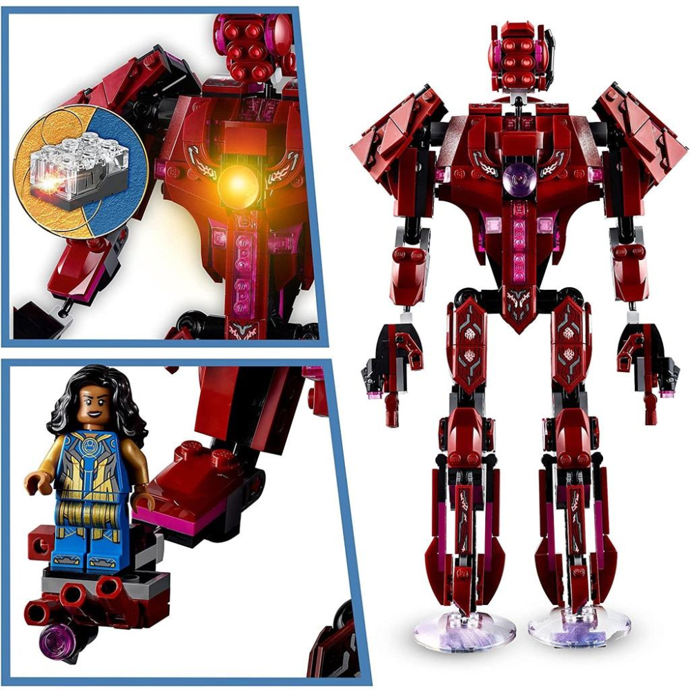 [全新現貨]正品! LEGO 樂高 LEGO 76155 漫威 永恆族 Marvel-細節圖6