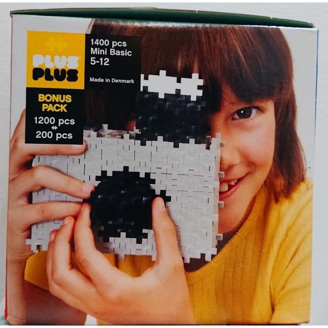 [全新未拆現貨] 丹麥 Plus-Plus 加加積木 Mini 小顆粒 方盒裝 彩虹系列 1400pcs 積木-細節圖2