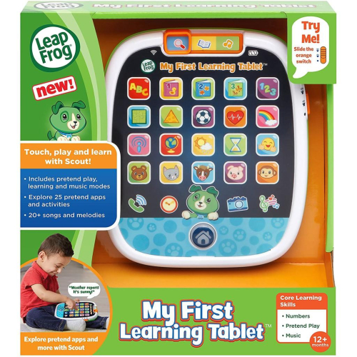 [全新現貨]美國 LeapFrog 跳跳蛙 My First Learning 平板電腦 幼兒平板 聲光平板 幼兒電腦