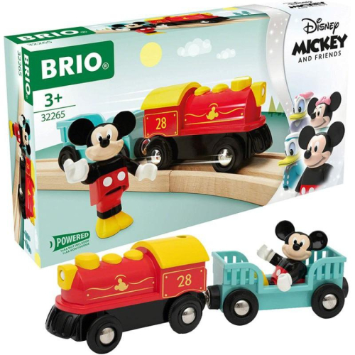 [全新現貨] 瑞典 BRIO 32265 米奇電動火車 迪士尼系列 Disney 木製軌道 木軌 電動火車