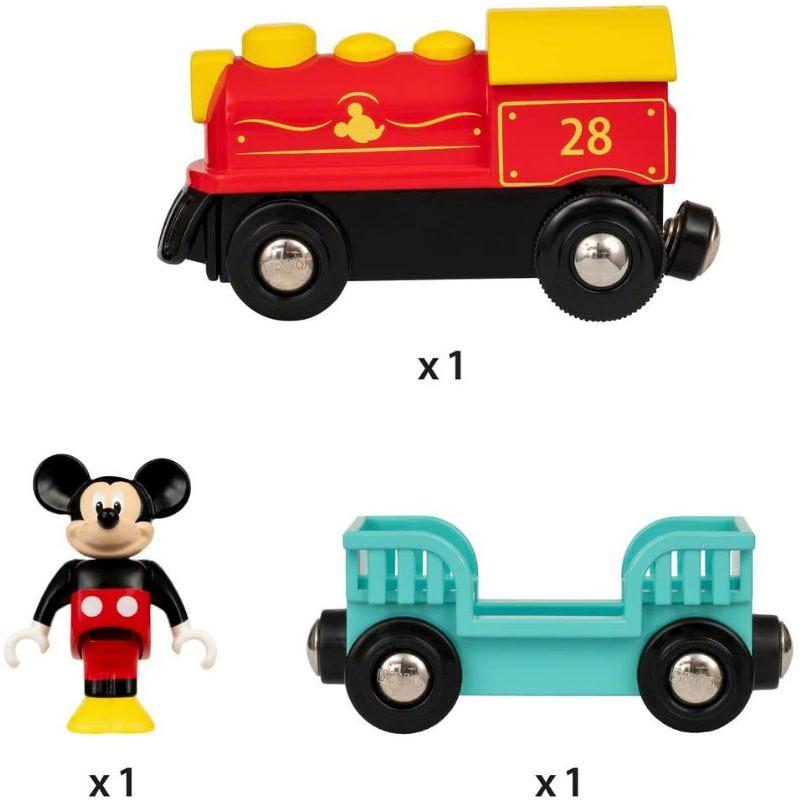 [全新現貨] 瑞典 BRIO 32265  米奇電動火車 迪士尼系列 Disney 木製軌道 木軌 電動火車-細節圖3