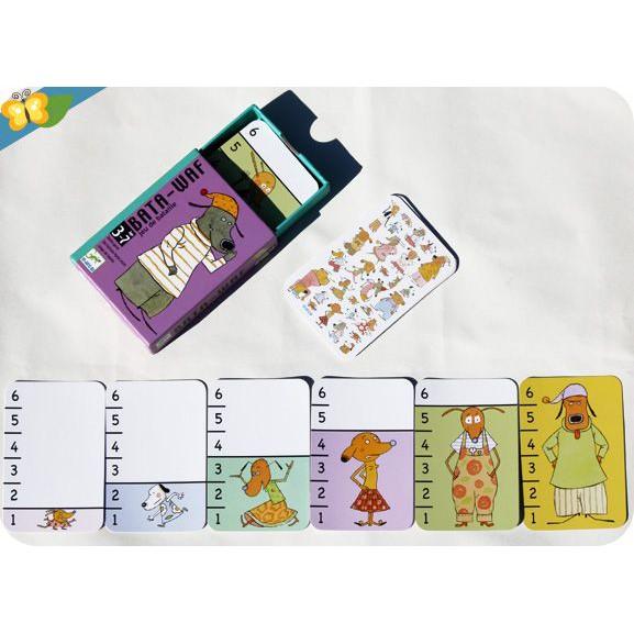 [全新未拆現貨]法國  DJECO 智荷 狗狗大戰卡 益智卡牌桌遊 幼兒桌遊-細節圖3