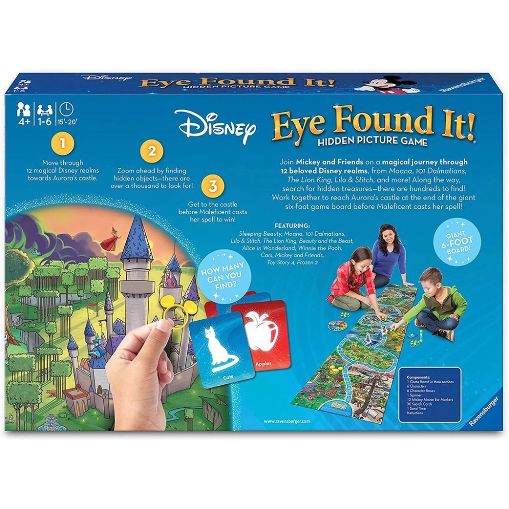 [全新未拆現貨]德國 Ravensburger Disney Eye Found It 迪士尼找找遊戲 桌遊 親子桌遊-細節圖3
