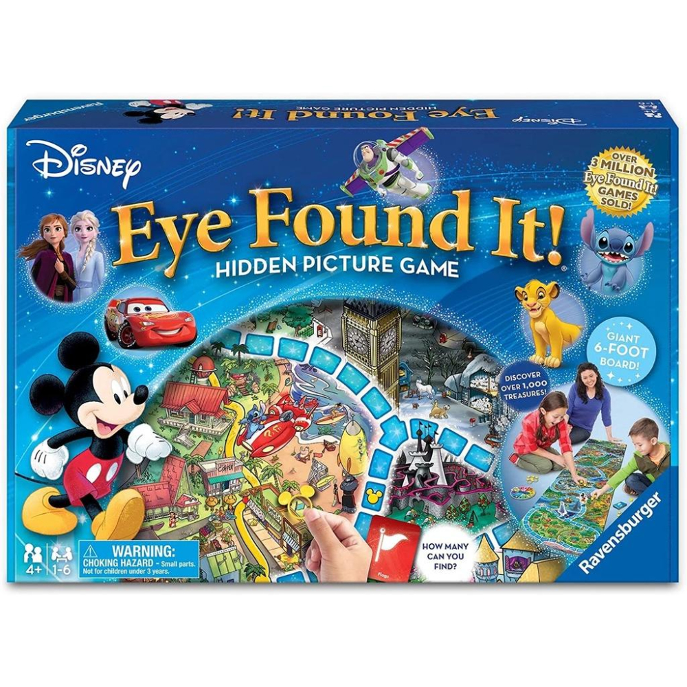[全新未拆現貨]德國 Ravensburger Disney Eye Found It 迪士尼找找遊戲 桌遊 親子桌遊-細節圖4