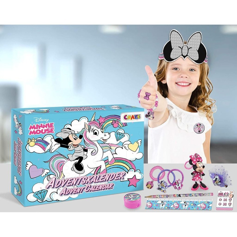 [全新在台現貨]德國 CRAZE 米妮 聖誕降臨曆 聖誕 降臨曆 聖誕日曆 聖誕倒數 倒數日曆 戳戳樂-細節圖7