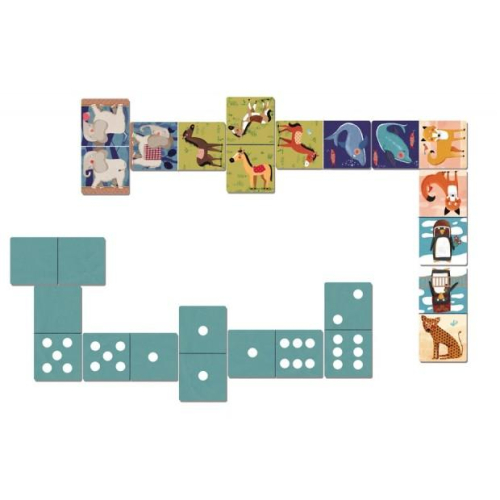 [全新未拆現貨]西班牙 Londji 企鵝好朋友骨牌遊戲 接龍遊戲 配對 幼兒桌遊 多米諾骨牌 domino