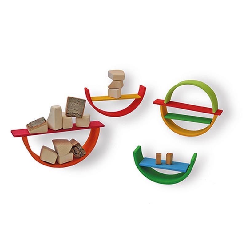 [全新現貨]德國 Grimm＇s 長形建築板 彩虹色 彩虹積木 彩虹板 建築板 grimms rainbow-細節圖7