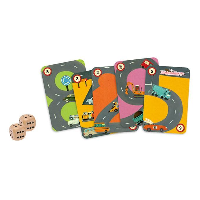 [全新未拆現貨]法國  DJECO 智荷 公里數之戰 益智桌遊 幼兒桌遊 定價790 數學運算-細節圖4