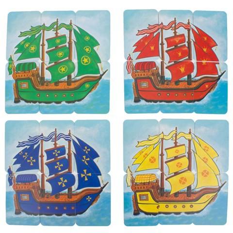 [全新未拆現貨]法國  DJECO 智荷 造船賽 益智卡牌桌遊 幼兒桌遊-細節圖4