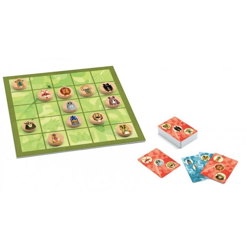 [全新未拆現貨]法國  DJECO 智荷 叢林挑戰賽 益智桌遊 幼兒桌遊 噗兒馬迷推薦  策略型棋盤遊戲-細節圖2