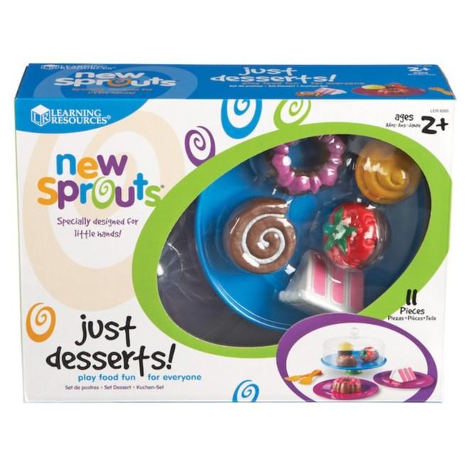 [現貨] 美國Learning Resources 教學資源 軟Q扮家家酒 甜點組 角色扮演 家家酒 安全無毒軟質塑膠-細節圖2